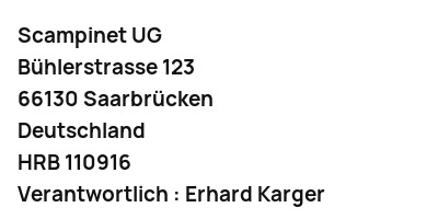 Verantwortliche Adresse